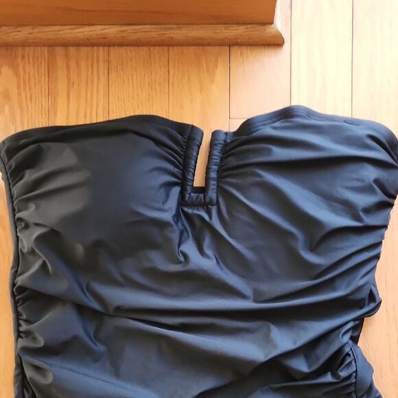 DKNY Black One Piece Swimsuit- Women's Size XXL - Picture 6 of 7